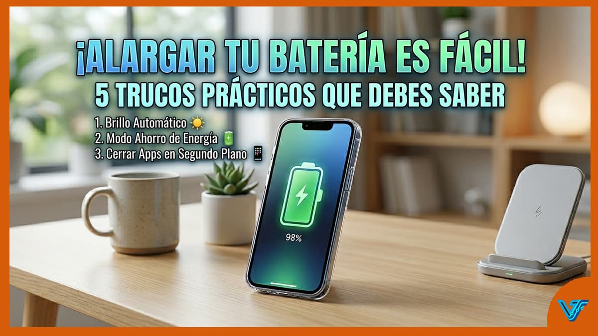 Optimización de batería: 5 ajustes para que dure más tiempo