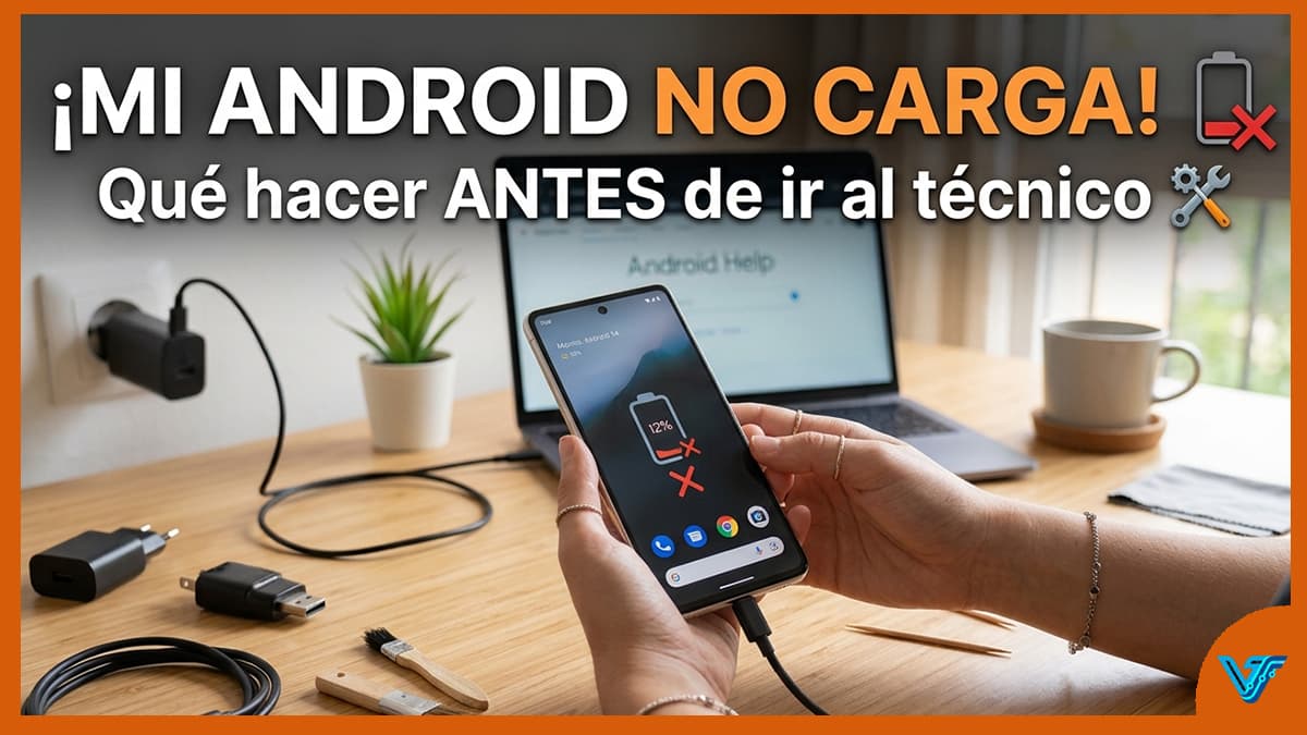 El teléfono Android no carga: qué hacer antes de ir al técnico